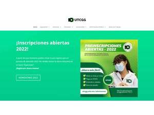 Technological University of the Grande de Guerrero Coast's official website homepage screenshot