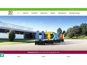 Technological University of Xicotepec Juarez's official website homepage screenshot