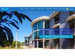 Technological University, Sittwe's official website homepage screenshot