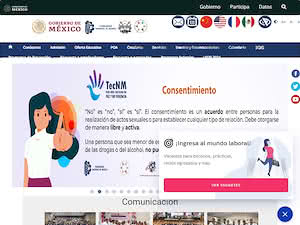 TecNM campus Oaxaca's official website homepage screenshot