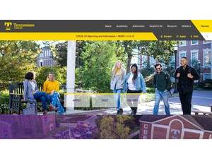Tennessee Tech University's official website homepage screenshot