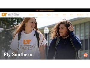 The University of Tennessee Southern's official website homepage screenshot
