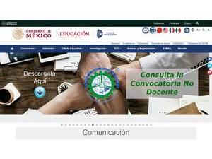 Tuxtepec Institute of Technology's official website homepage screenshot