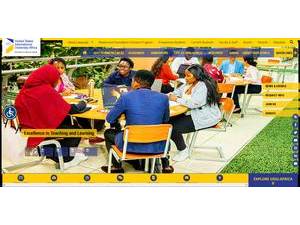 United States International University Africa's official website homepage screenshot