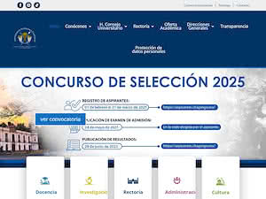 Universidad Autónoma de Chapingo's official website homepage screenshot