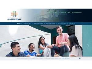 Universidad Bíblica Latinoamericana's official website homepage screenshot
