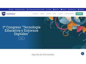 Universidad Champagnat's official website homepage screenshot