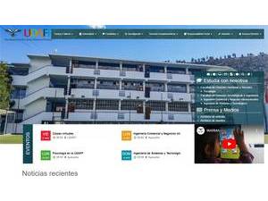 Universidad de Ayacucho Federico Froebel's official website homepage screenshot