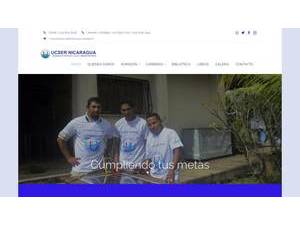 Universidad de Ciencias de la Salud y Energías Renovables's official website homepage screenshot