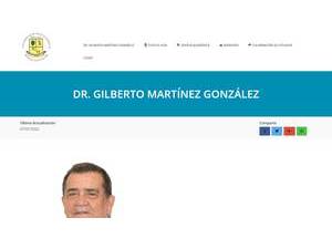 Universidad de Ciencias Médicas, Nicaragua's official website homepage screenshot