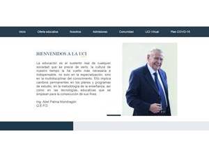 Universidad de Cuautitlán Izcalli's official website homepage screenshot