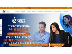 Universidad del Atlántico's official website homepage screenshot