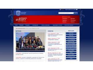 Universidad del Cauca's official website homepage screenshot