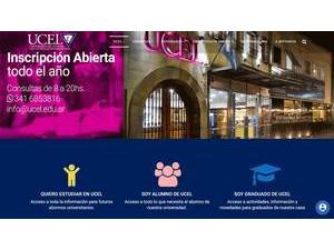 Universidad del Centro Educativo Latinoamericano's official website homepage screenshot
