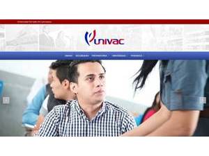 Universidad del Valle de Cuernavaca's official website homepage screenshot