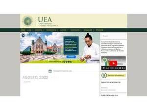 Universidad Estatal Amazonica's official website homepage screenshot