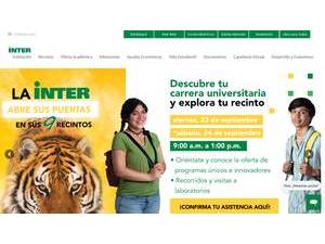 Universidad Interamericana de Puerto Rico's official website homepage screenshot