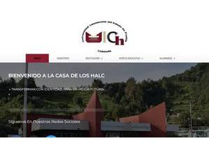 Universidad Interserrana del Estado de Puebla-Chilchotla's official website homepage screenshot