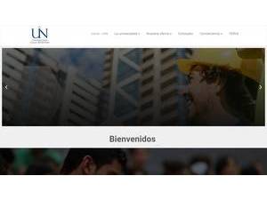 Universidad Isaac Newton's official website homepage screenshot
