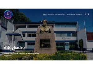 Universidad Isidro Fabela de Toluca S.C.'s official website homepage screenshot