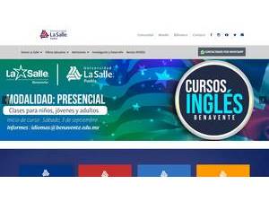 Universidad La Salle Benavente A.C.'s official website homepage screenshot