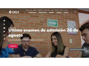 Universidad Latina de America's official website homepage screenshot