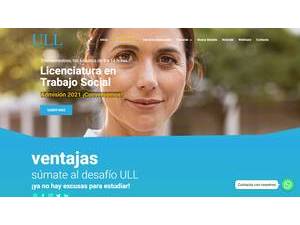 Universidad Los Leones's official website homepage screenshot