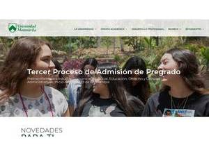 Universidad Monteávila's official website homepage screenshot