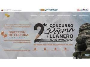 Universidad Nacional Experimental de los Llanos Occidentales's official website homepage screenshot