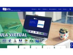 Universidad Pedagógica Experimental Libertador's official website homepage screenshot