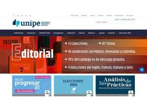 Universidad Pedagógica Nacional's official website homepage screenshot