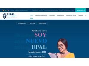 Universidad Privada Abierta Latinoamericana's official website homepage screenshot