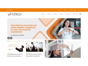 Universidad Privada Antonio Guillermo Urrelo's official website homepage screenshot
