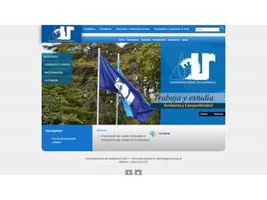 Universidad Rural de Guatemala's official website homepage screenshot