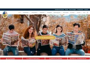 Universidad San Francisco Xavier's official website homepage screenshot