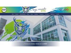 Universidad Tecnológica de Calvillo's official website homepage screenshot