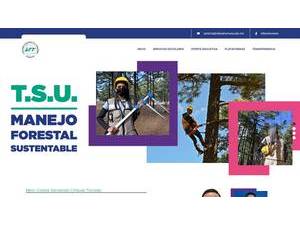 Universidad Tecnológica de la Tarahumara's official website homepage screenshot
