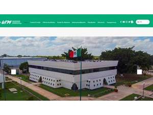 Universidad Tecnológica Metropolitana, Mexico's official website homepage screenshot