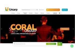 Universidade Alto Vale do Rio do Peixe's official website homepage screenshot