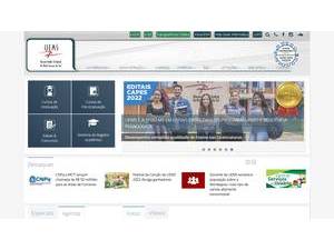 Universidade Estadual de Mato Grosso do Sul's official website homepage screenshot