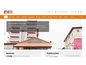 Universidade Óscar Ribas's official website homepage screenshot