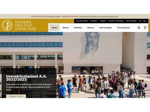 Università degli Studi di Enna Kore's official website homepage screenshot