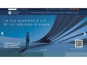 Università degli Studi G. d'Annunzio Chieti-Pescara's official website homepage screenshot
