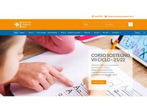 Università Europea di Roma's official website homepage screenshot