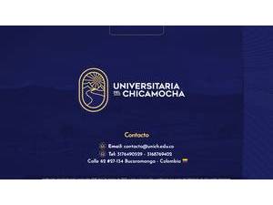 Universitaria del Chicamocha's official website homepage screenshot