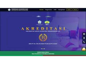 Universitas Graha Nusantara Padangsidimpuan's official website homepage screenshot
