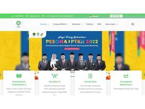 Universitas Islam Negeri Sunan Gunung Djati's official website homepage screenshot