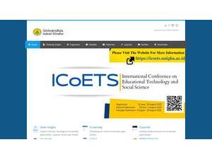 Universitas Jabal Ghafur's official website homepage screenshot