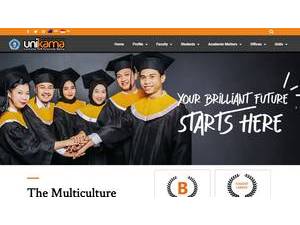 Universitas Kanjuruhan Malang's official website homepage screenshot