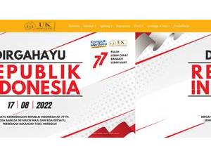 Universitas Karimun's official website homepage screenshot